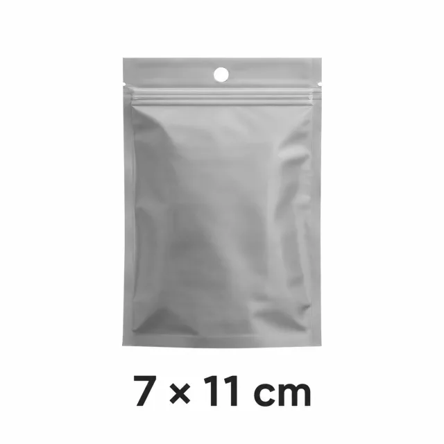 ESD antistatic Ziplock bags, 7 × 11 cm, pack of 100