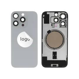 Back Case White Titanium for iPhone 16 Pro OEM Pulled Grade C