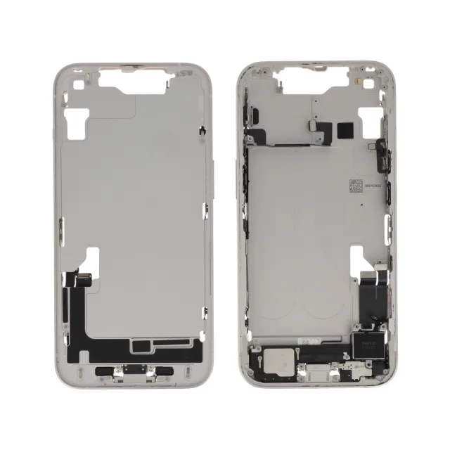 Midframe iPhone 14 Starlight with Components, Pulled A