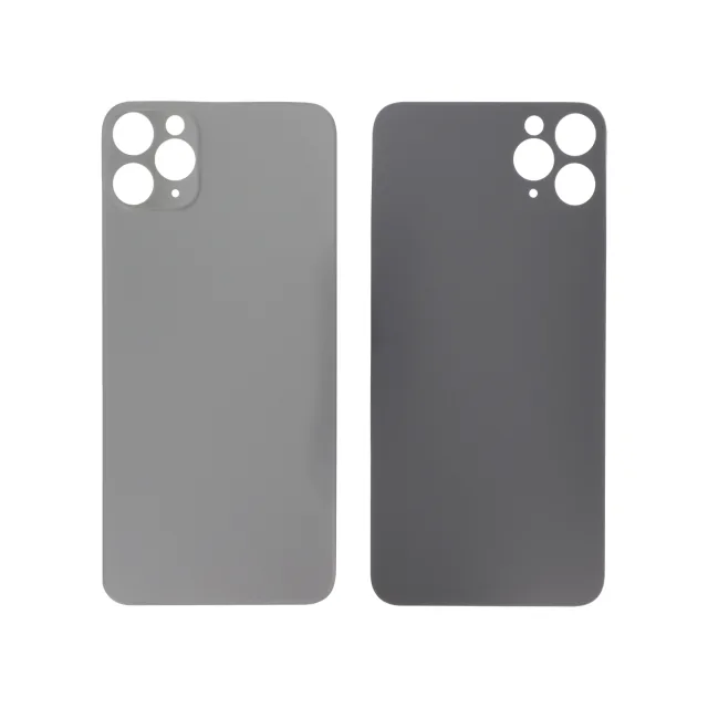 Back Case Space Grey for iPhone 11 Pro Max Large Hole Without Logo Compatible