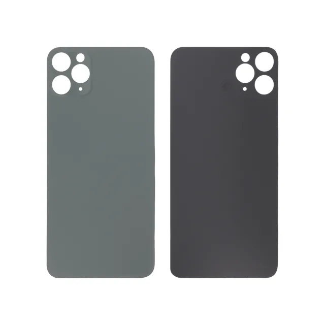 Back Case Green for iPhone 11 Pro Max (Large Hole) Without Logo, Compatible