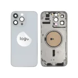 Back Cover Iphone 14 Pro Max Silver Premium Grade A