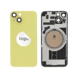 Back Glass Yellow iPhone 14 OEM Pulled Grade A