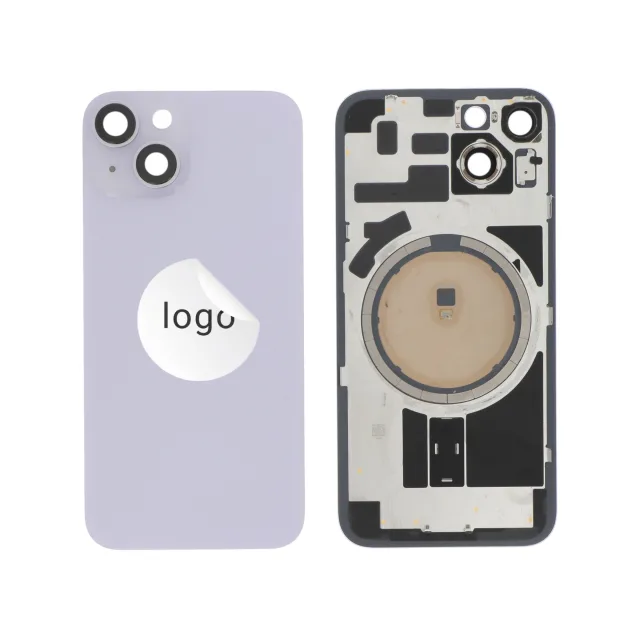 Back Glass iPhone 14 Purple OEM Pulled A