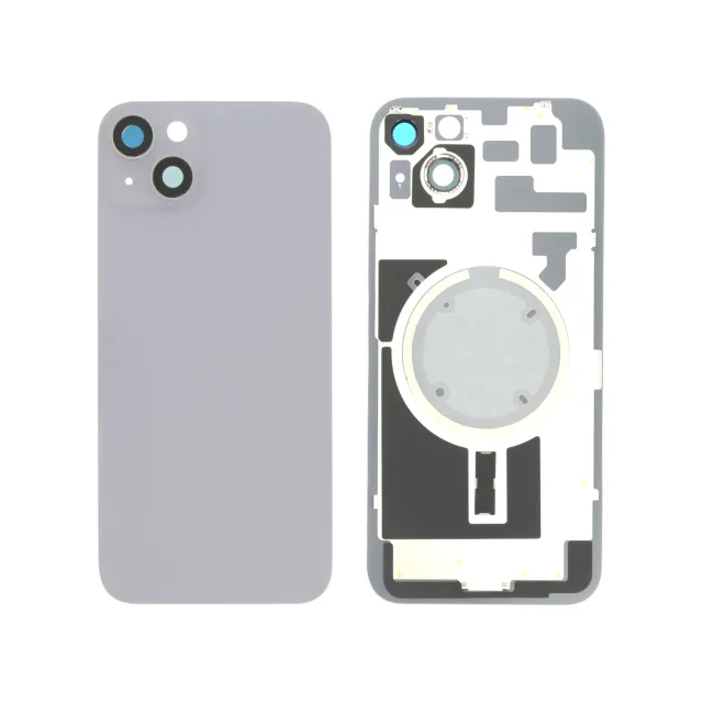 Purple Housing Assembly for iPhone 14 Plus with MagSafe, without logo, Compatible
