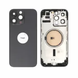 Back Glass iPhone 14 Pro Max Black OEM Pulled Grade A