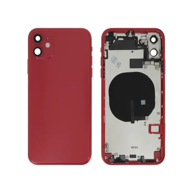 Red Housing Assembly for iPhone 11 Without Logo, Compatible