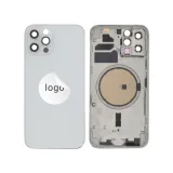 Back Case Silver iPhone 12 Pro OEM Pulled Grade B