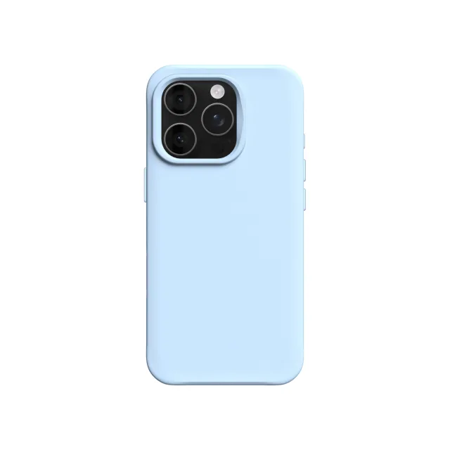 RHINOSHIELD SolidX MagSafe Case for iPhone 15, Glacier Blue