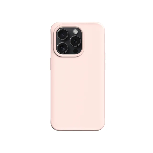 Husă RHINOSHIELD SolidX pentru iPhone 15, roz pudrat