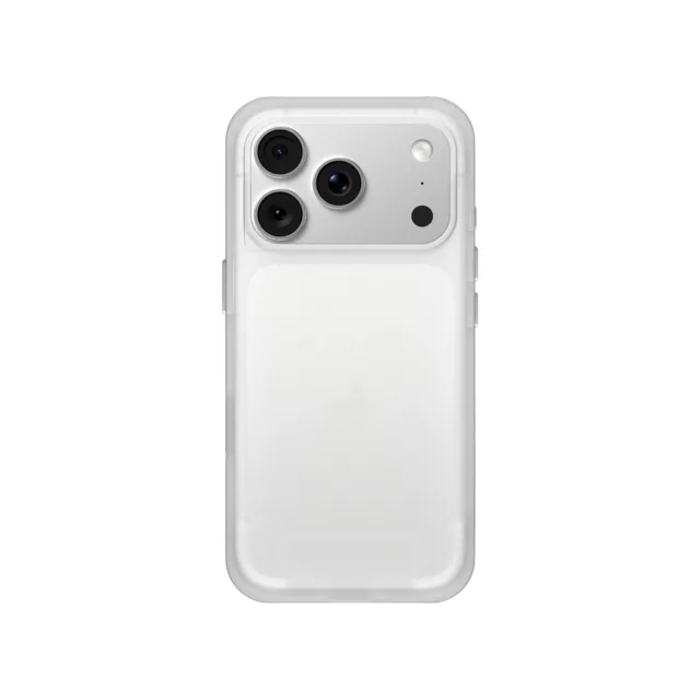 RHINOSHIELD SolidX Case for iPhone 17 Pro / iPhone 18 Pro, Matte Frosted Transparent