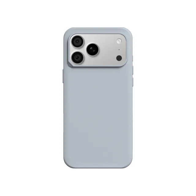 Husă RHINOSHIELD SolidX pentru iPhone 17 Pro Max / iPhone 18 Pro, gri argintiu