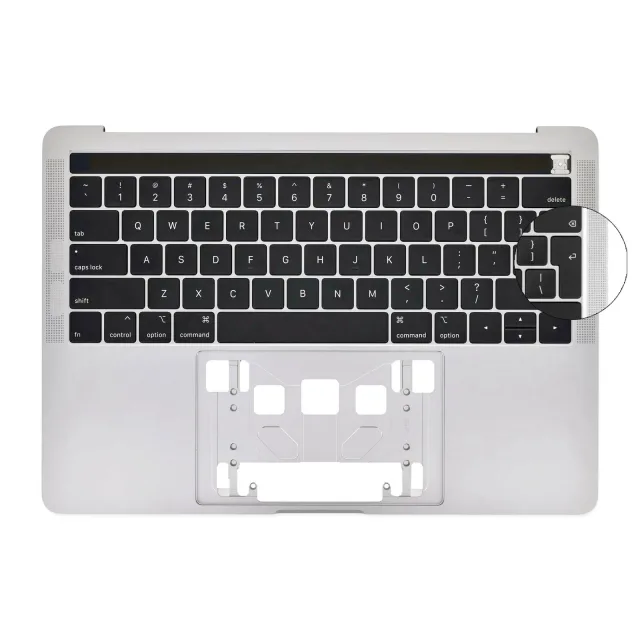 Topcase with Keyboard and Touch Bar for MacBook Pro Retina 13-inch A2159 2019 UK, Grade B