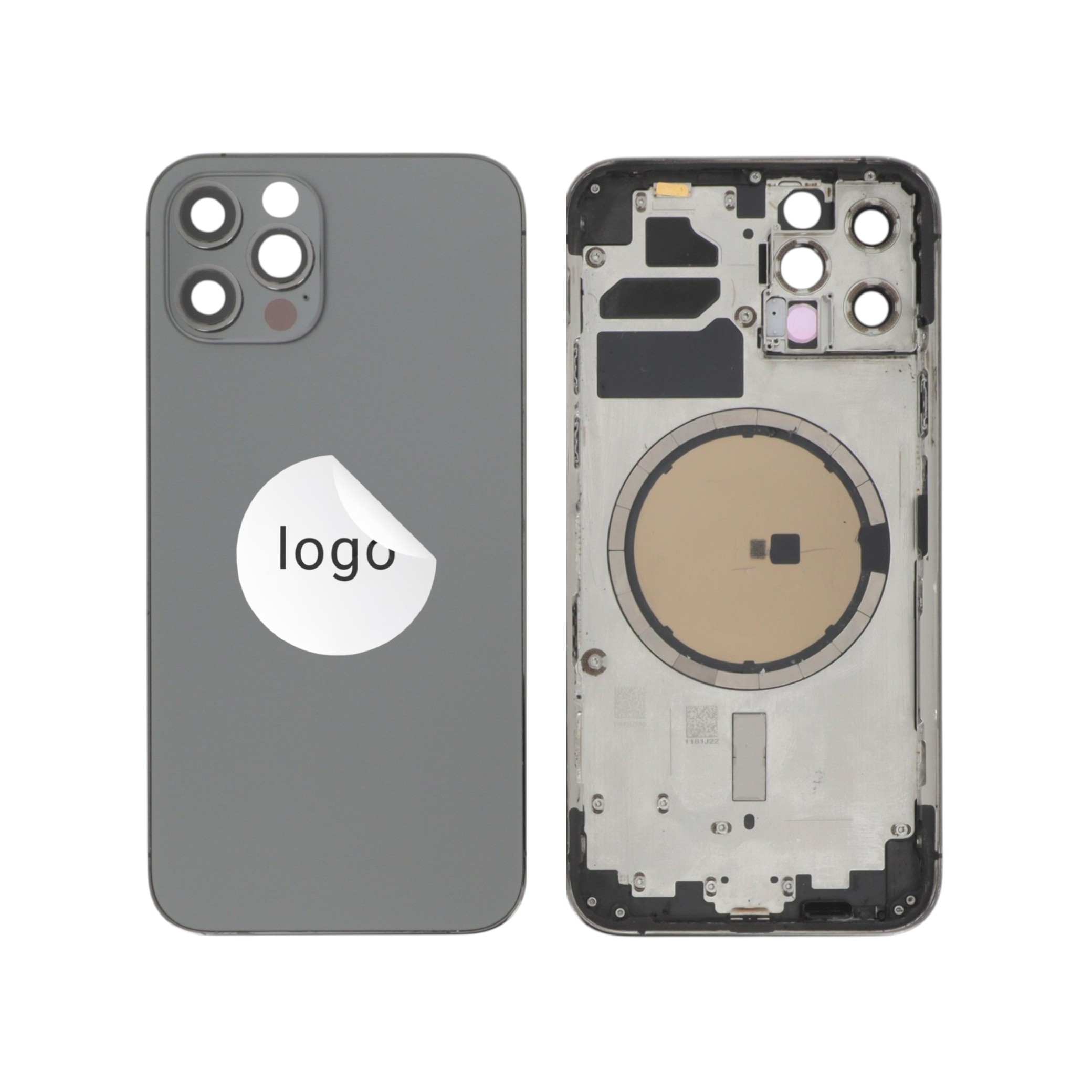 Capac spate Graphite iPhone 12 Pro (US Version) Pulled Grade A