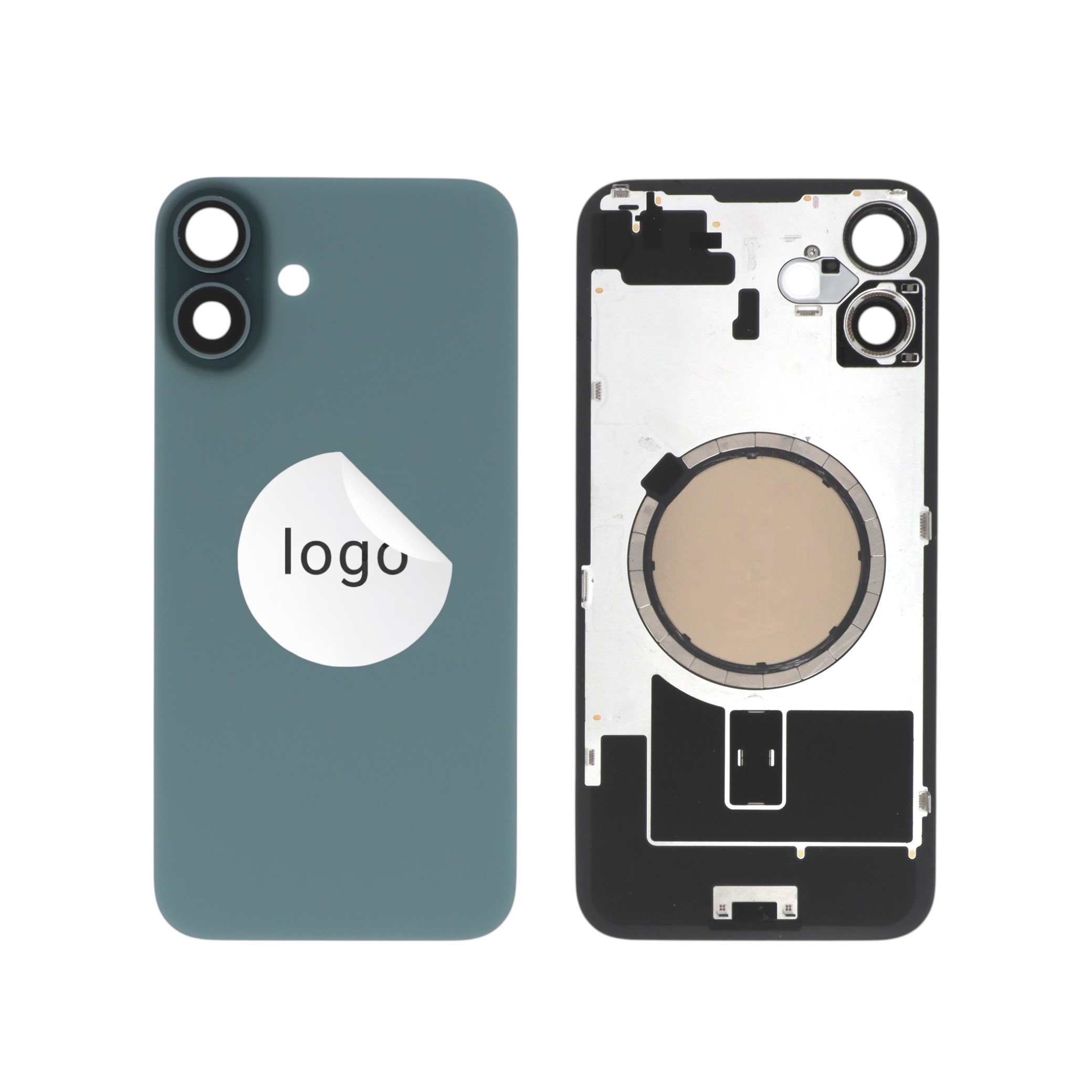 Capac spate Teal iPhone 16 Plus Original Pulled Grade C