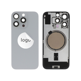 Capac spate White Titanium iPhone 16 Pro OEM Pulled Grade C