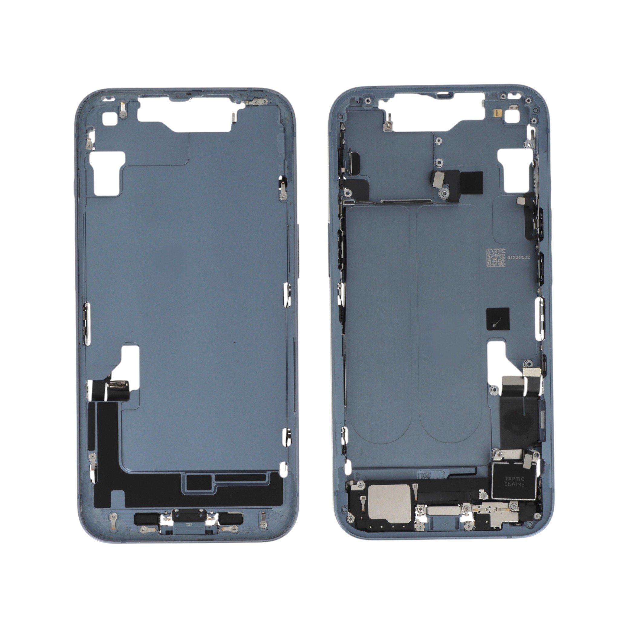 Midframe cu componente Blue iPhone 14, Pulled A
