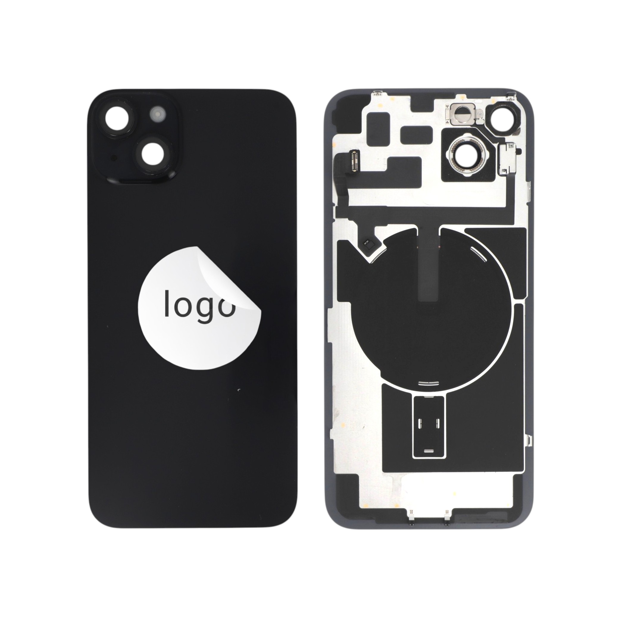 Sticlă capac spate Complet Midnight iPhone 14 Plus Pulled A
