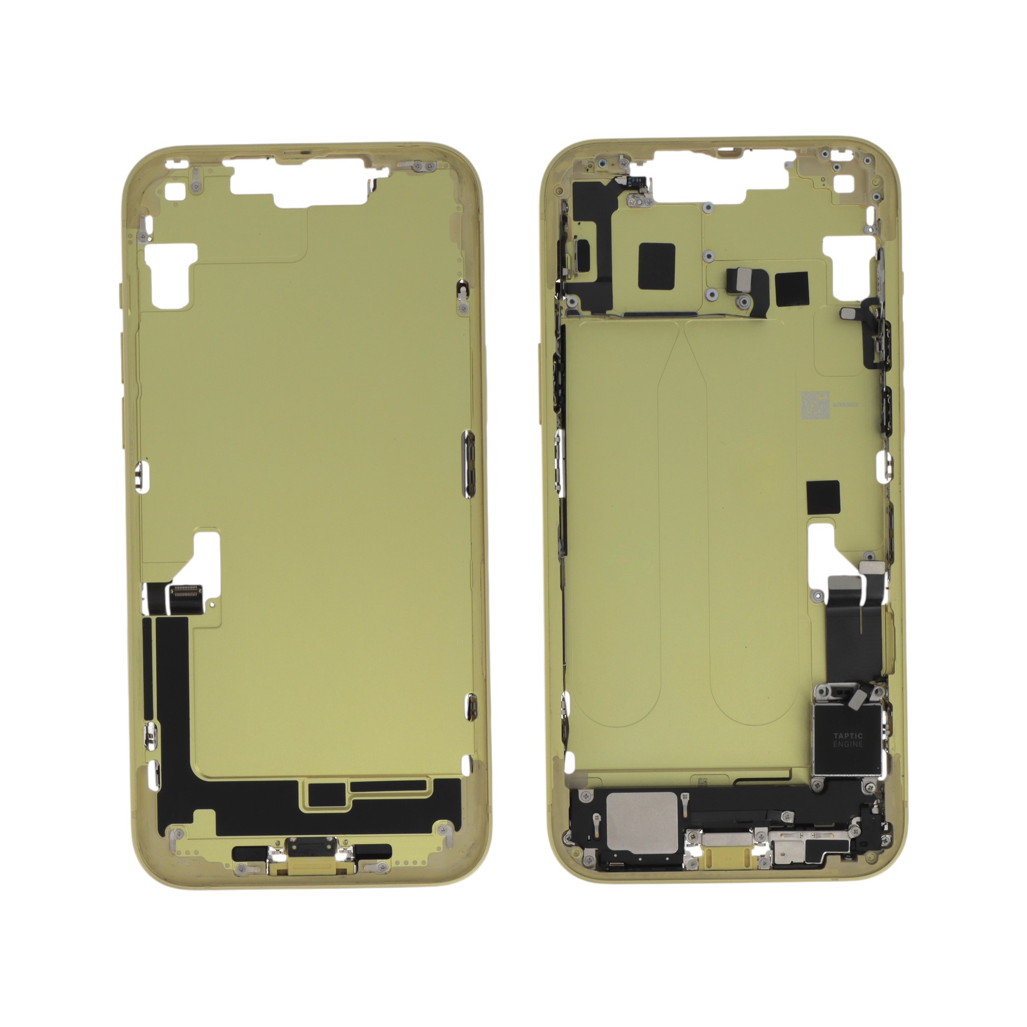 Midframe iPhone 14 Plus Galben cu Componente Pulled A