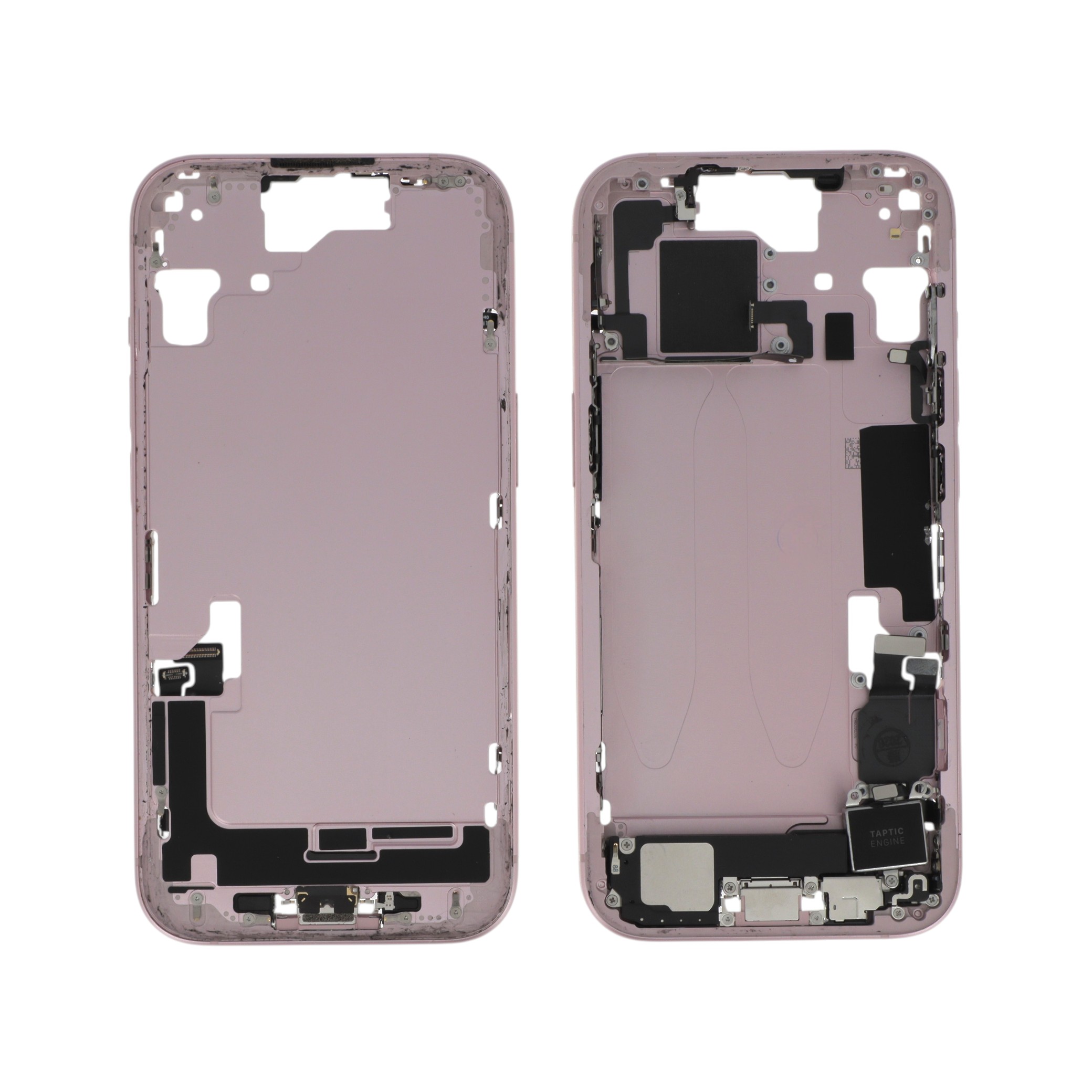 Midframe iPhone 15 Pink cu componente, Pulled A