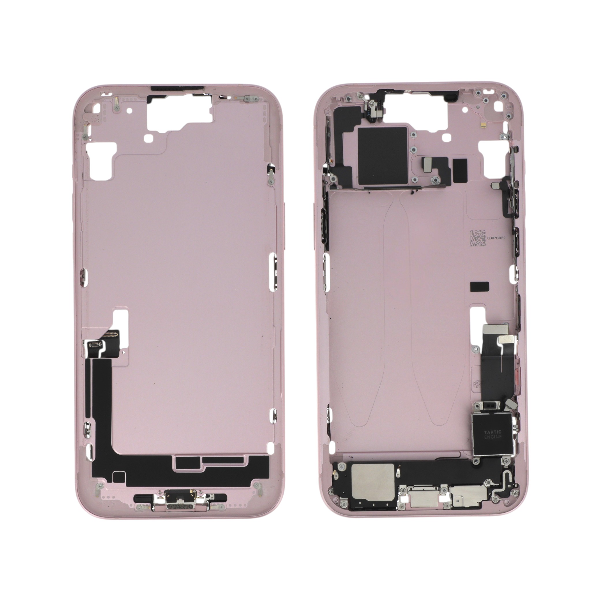 Midframe iPhone 15 Plus Roz cu componente Pulled A