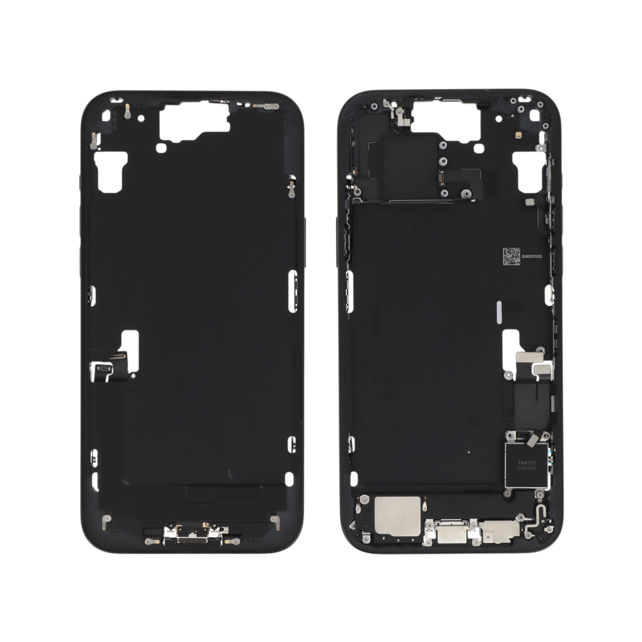 Midframe Black iPhone 15 Plus cu componente, Pulled A