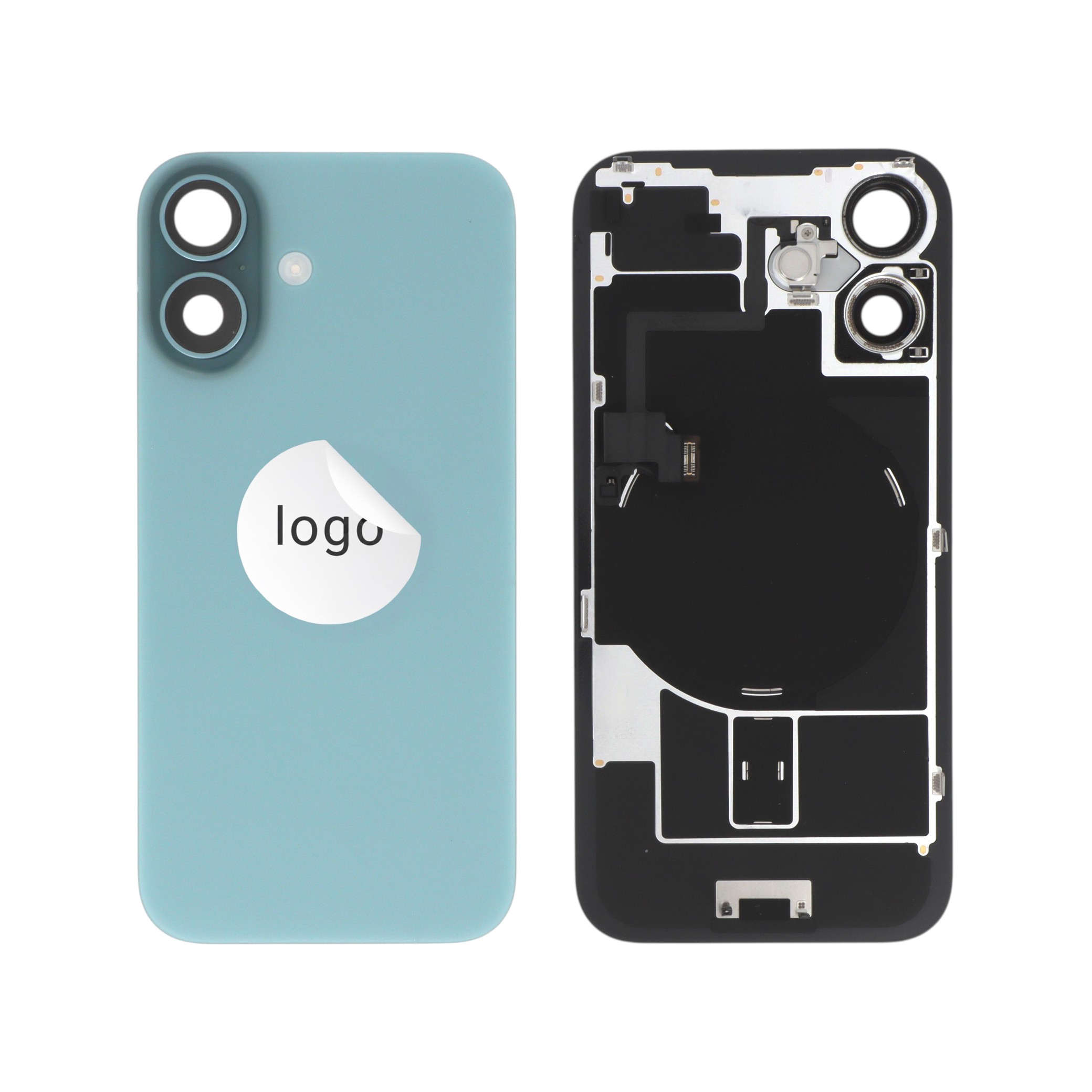 Carcasă completă Complet Teal iPhone 16, Pulled A