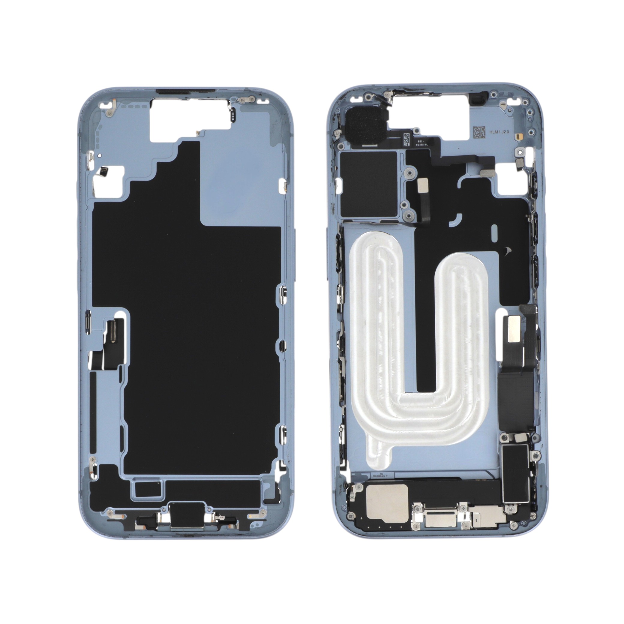 Midframe iPhone 17 Mist cu componente, Pulled A