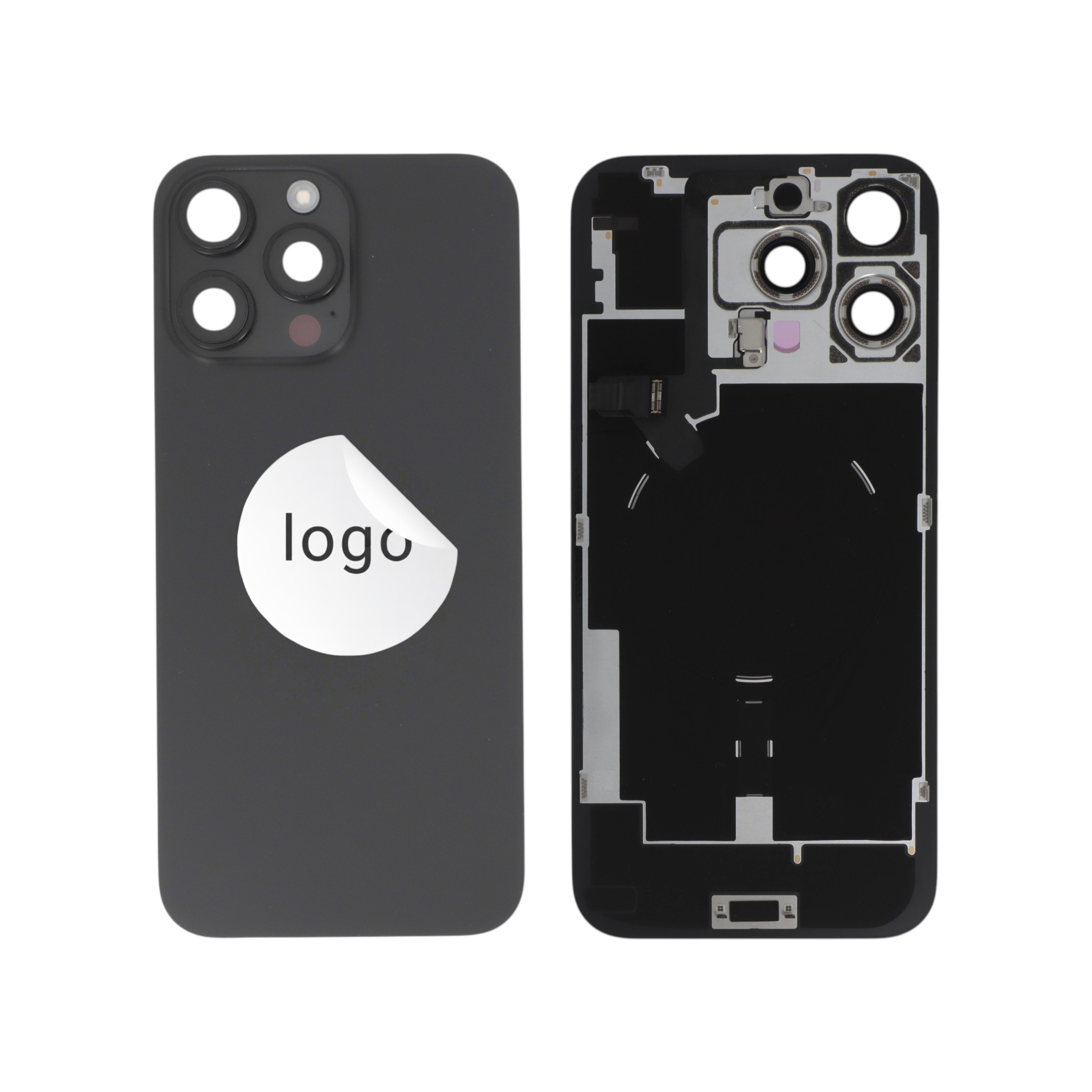 Carcasă completă Complet Black Titanium iPhone 16 Pro Max, Pulled A