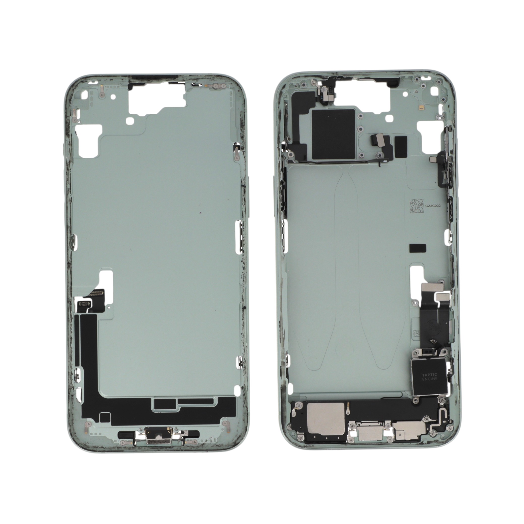 Midframe cu componente iPhone 15 Plus Green Pulled A