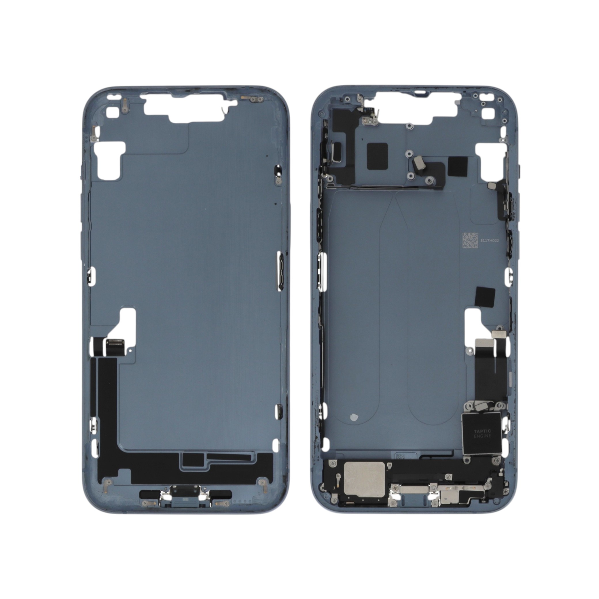 Carcasă completă Blue iPhone 14 Plus cu componente, Pulled A