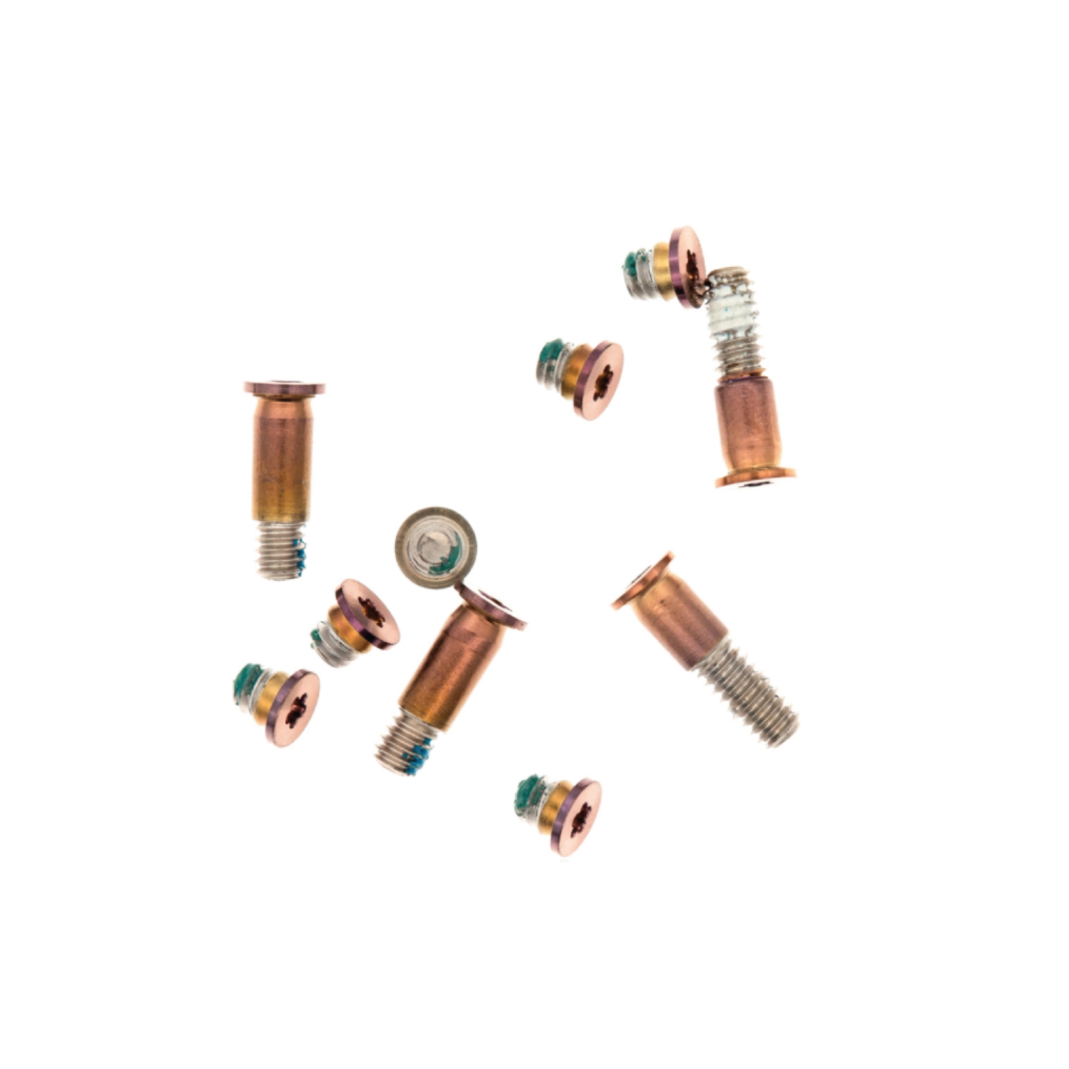 Set șuruburi capac inferior Rose Gold MacBook Air 13" A1932/A2179/A2337 Compatibil