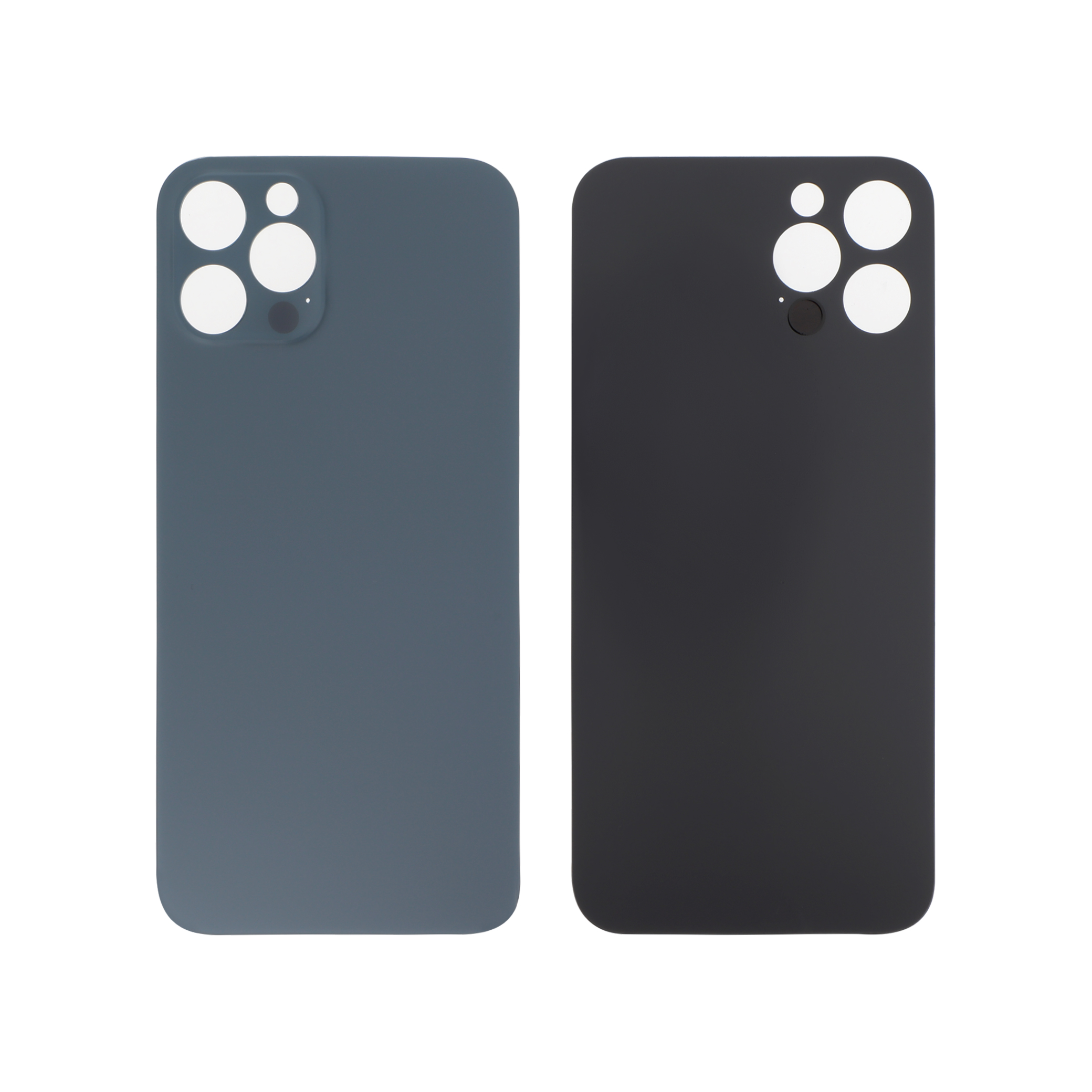 Capac spate Blue iPhone 12 Pro Large Hole fara logo