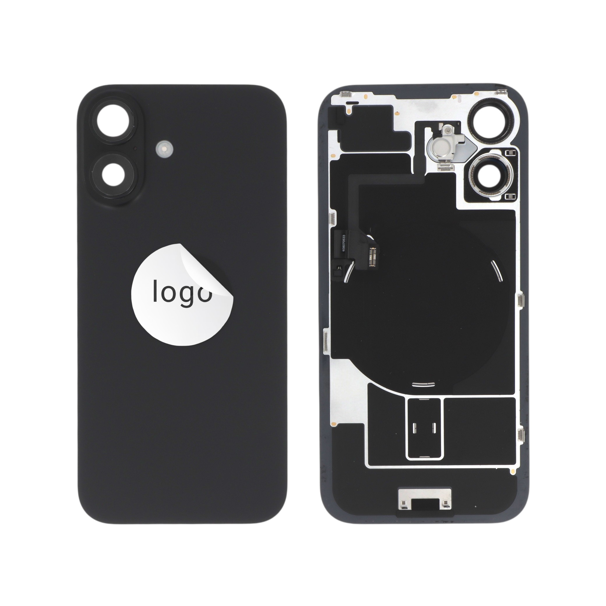 Carcasă completă Complet Black iPhone 16 Pulled A