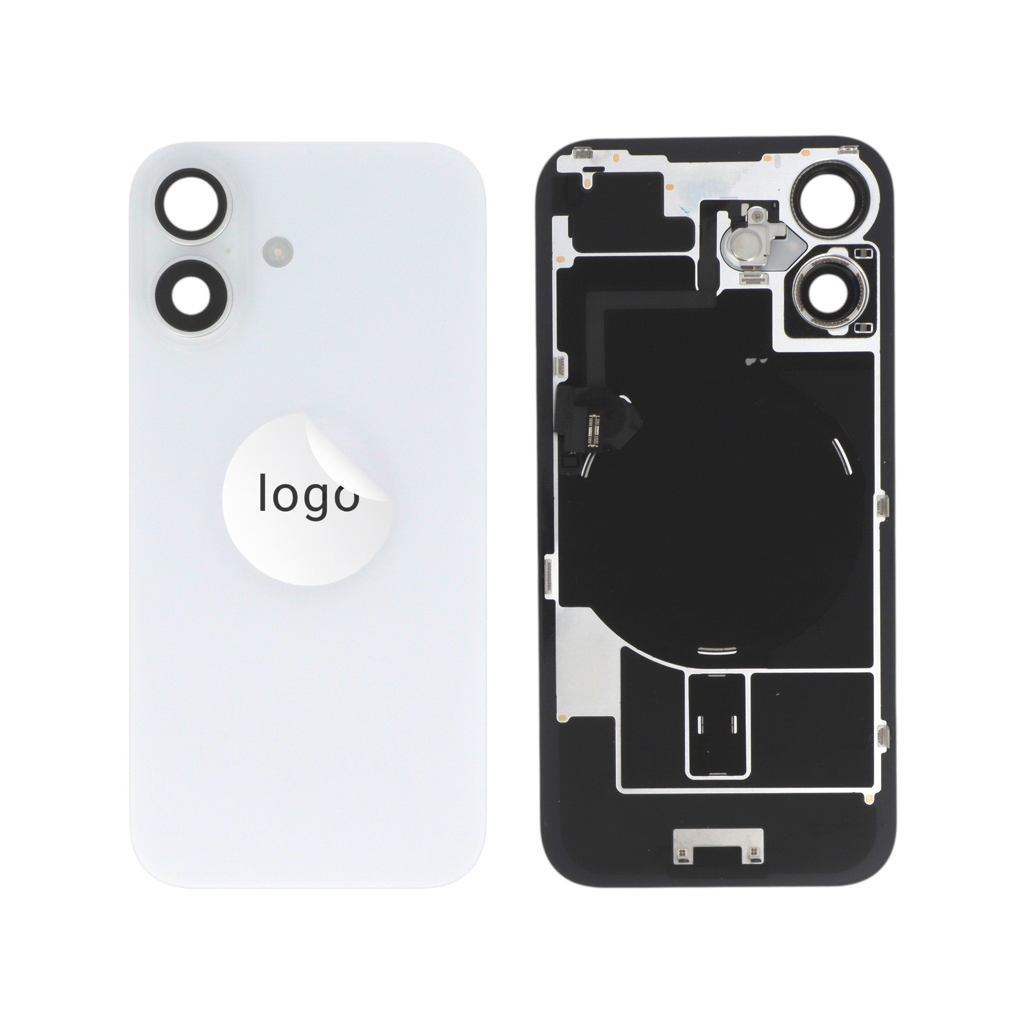 Carcasă completă Complet White iPhone 16, Pulled A