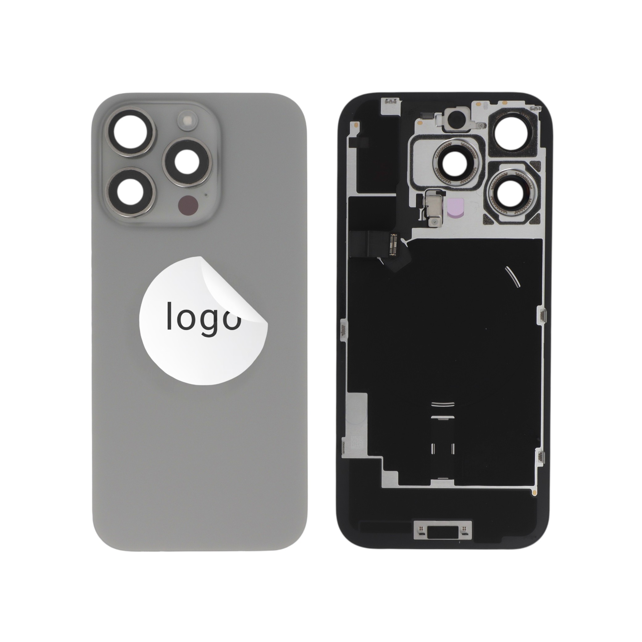 Carcasă completă Complet Natural Titanium iPhone 16 Pro OEM Pulled Grad A