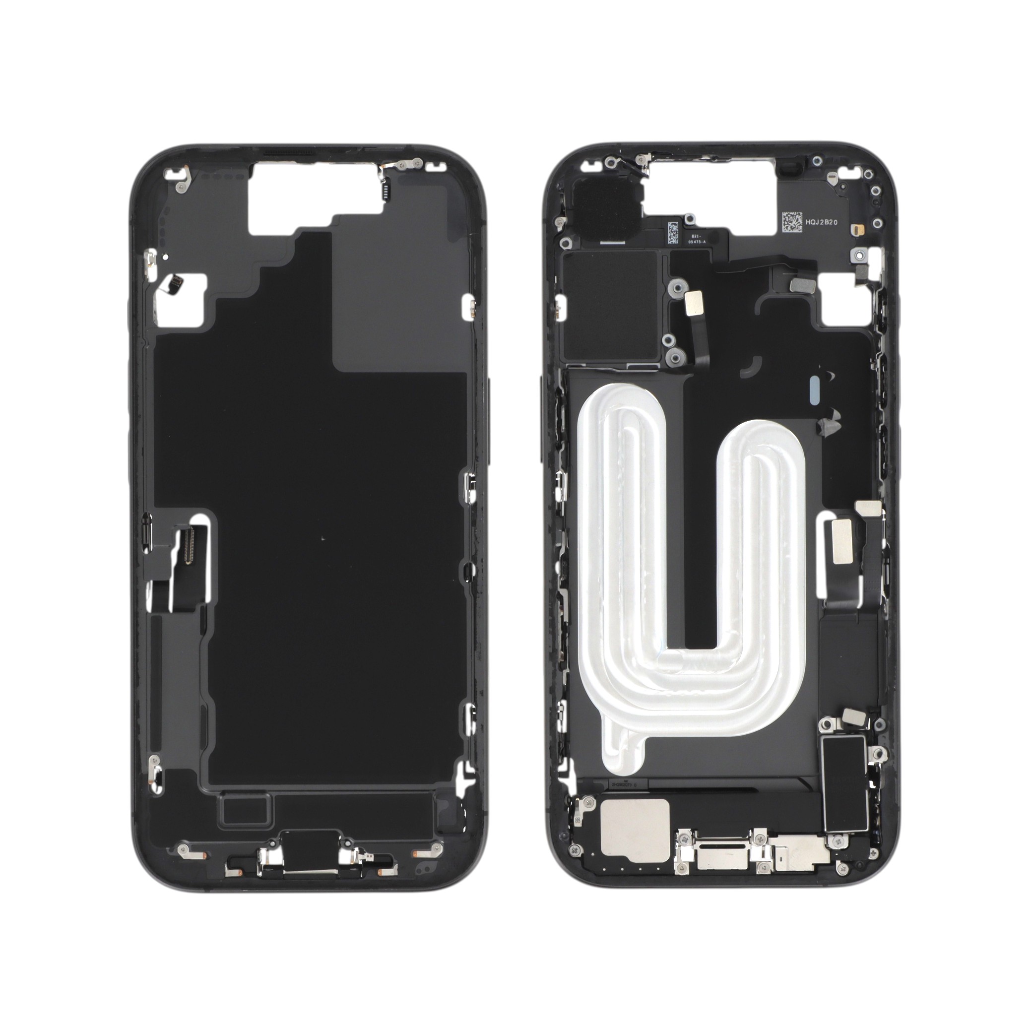 Midframe Black iPhone 17 cu componente, Pulled A