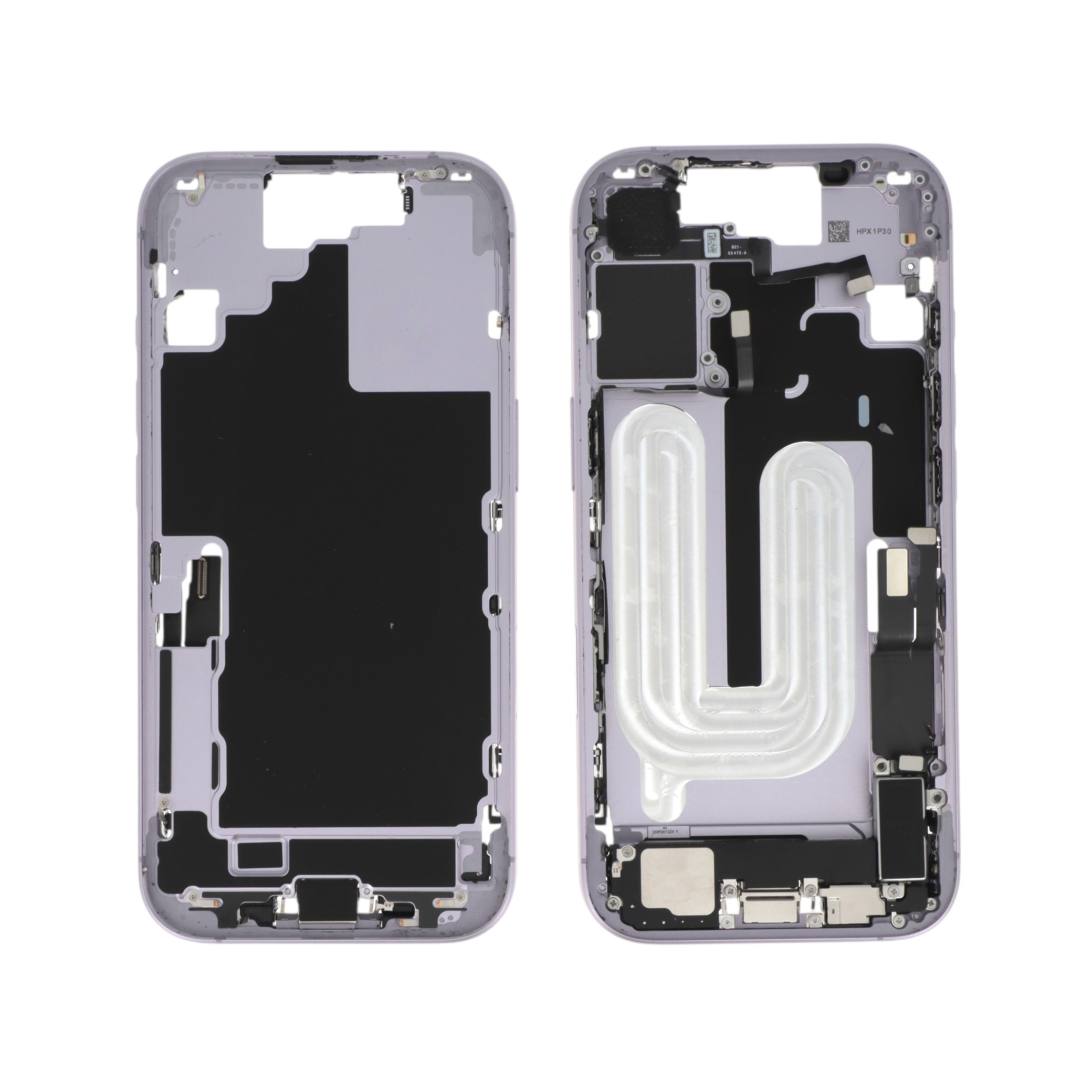 Midframe Lavender cu componente iPhone 17, Pulled A