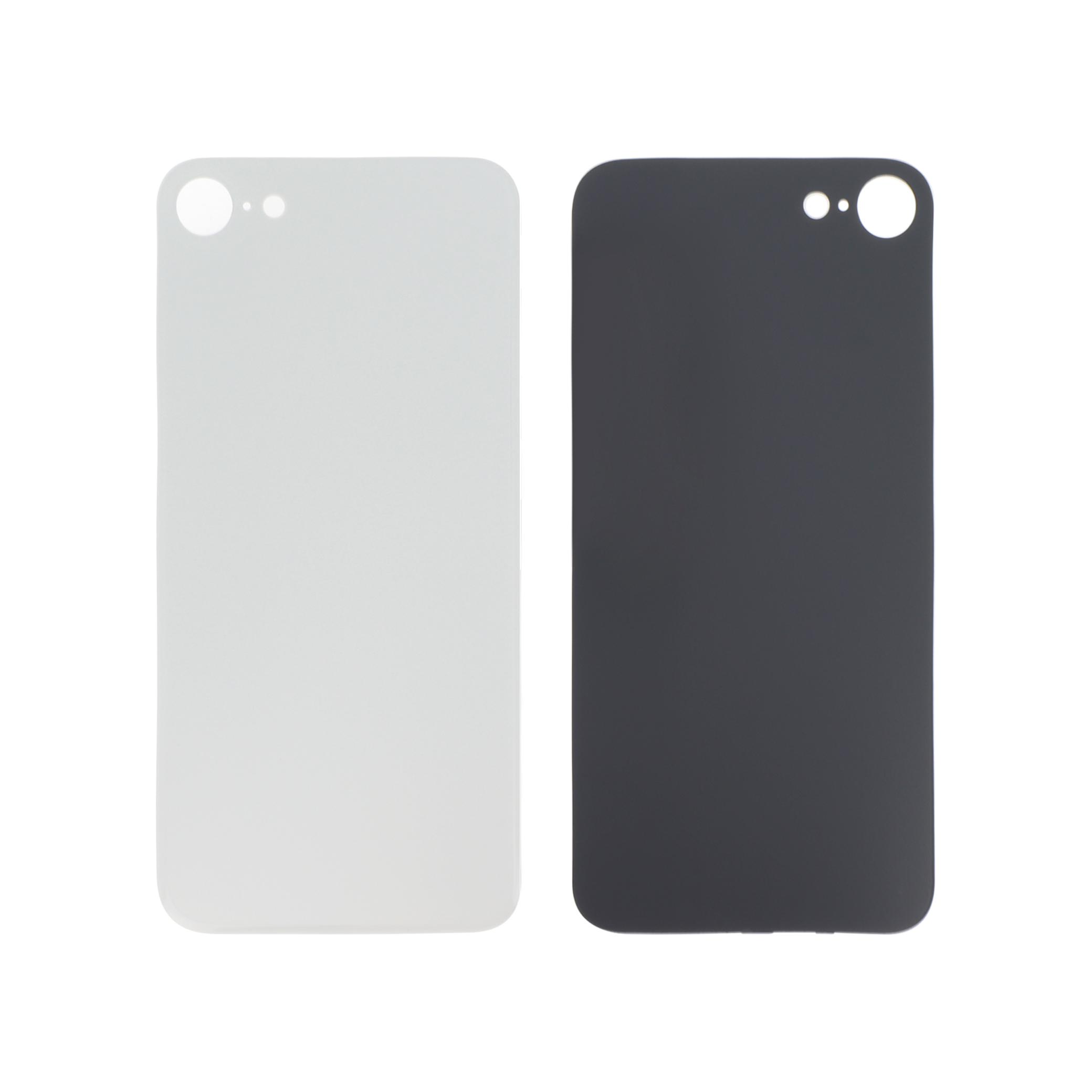 Capac spate Silver iPhone 8 / SE 2020 Large Hole fara logo