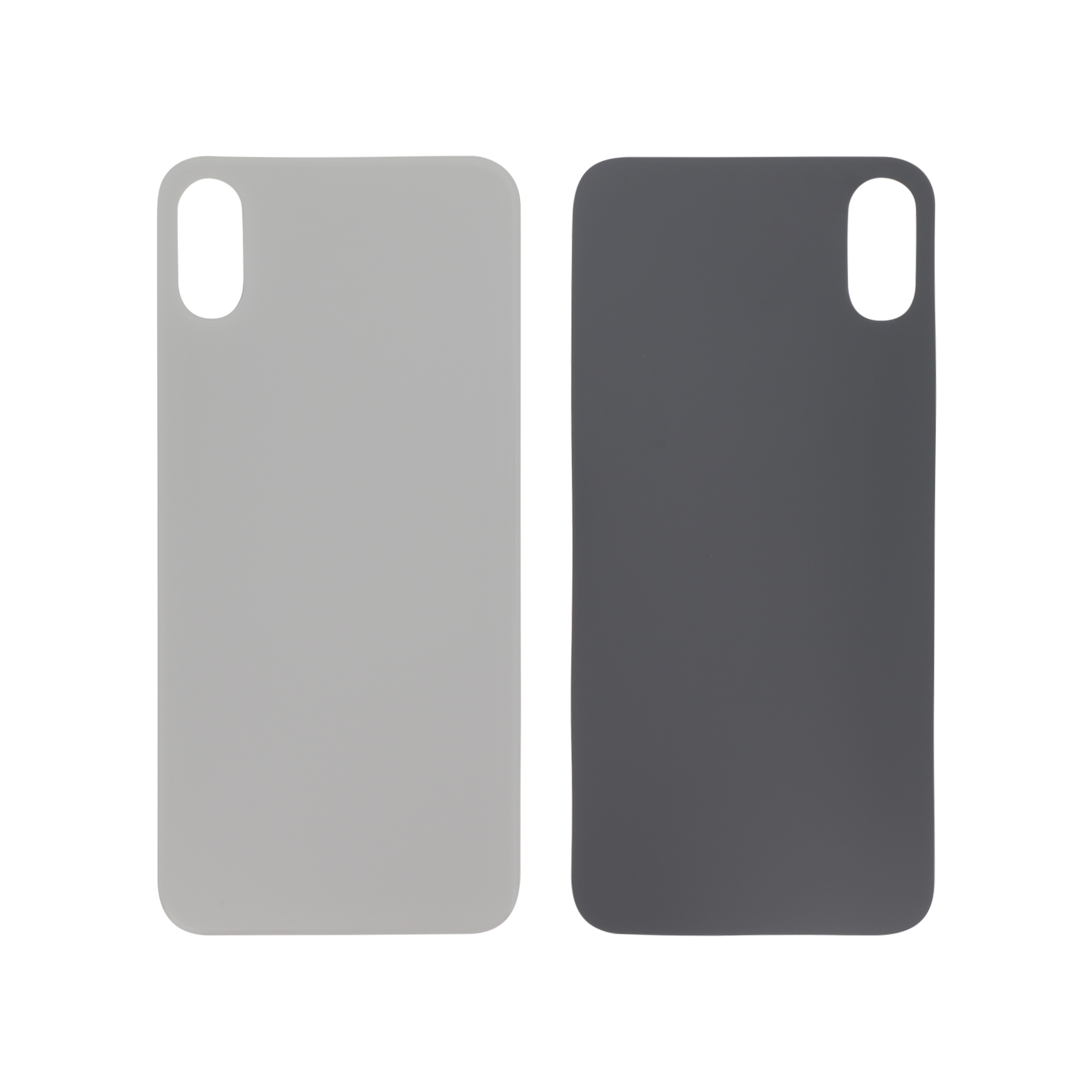 Capac spate Silver iPhone XS Large Hole fara logo