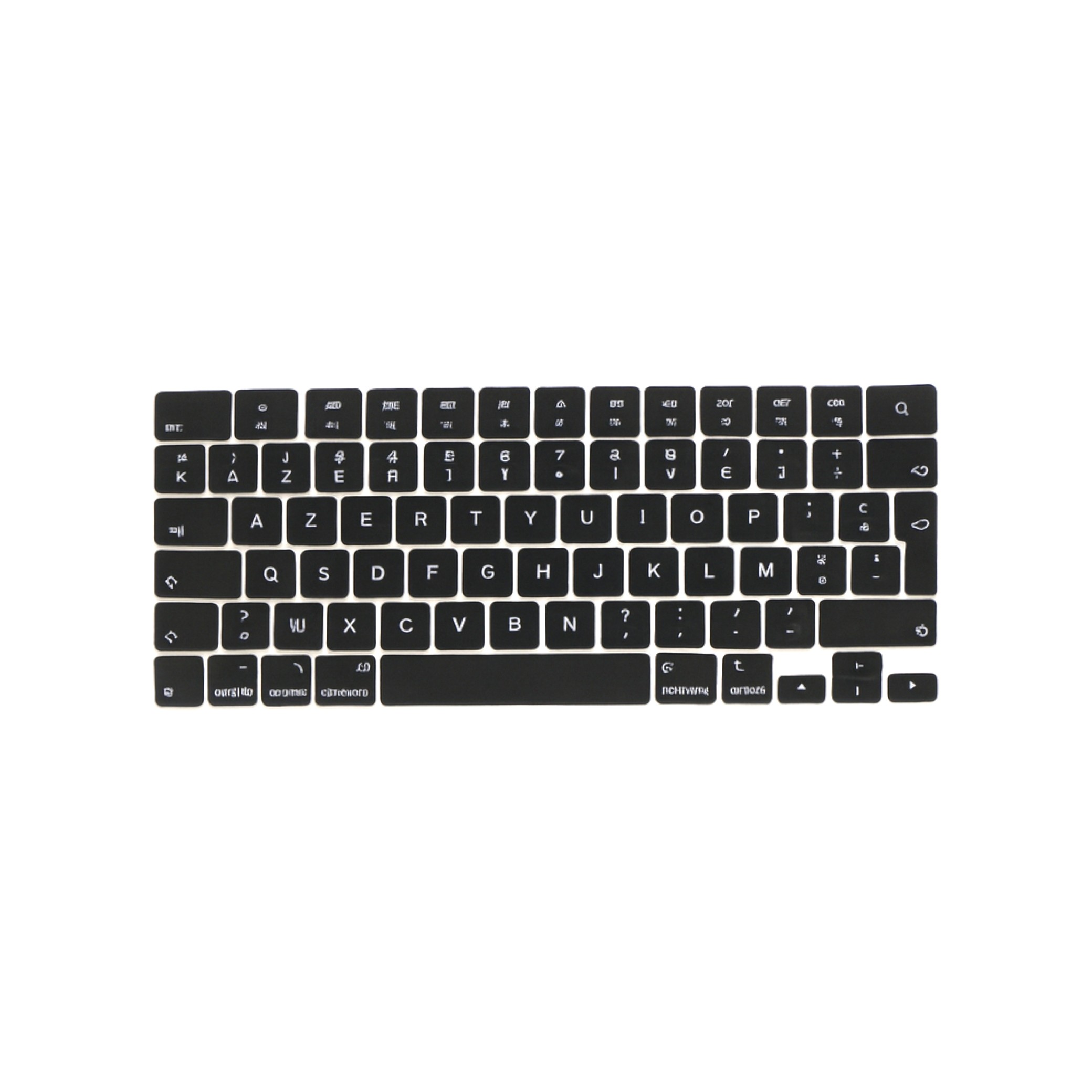 Set taste fara clipsuri MacBook Pro/Air A2442 A2485 A2681 A2941 A2779 A2992 AZERTY