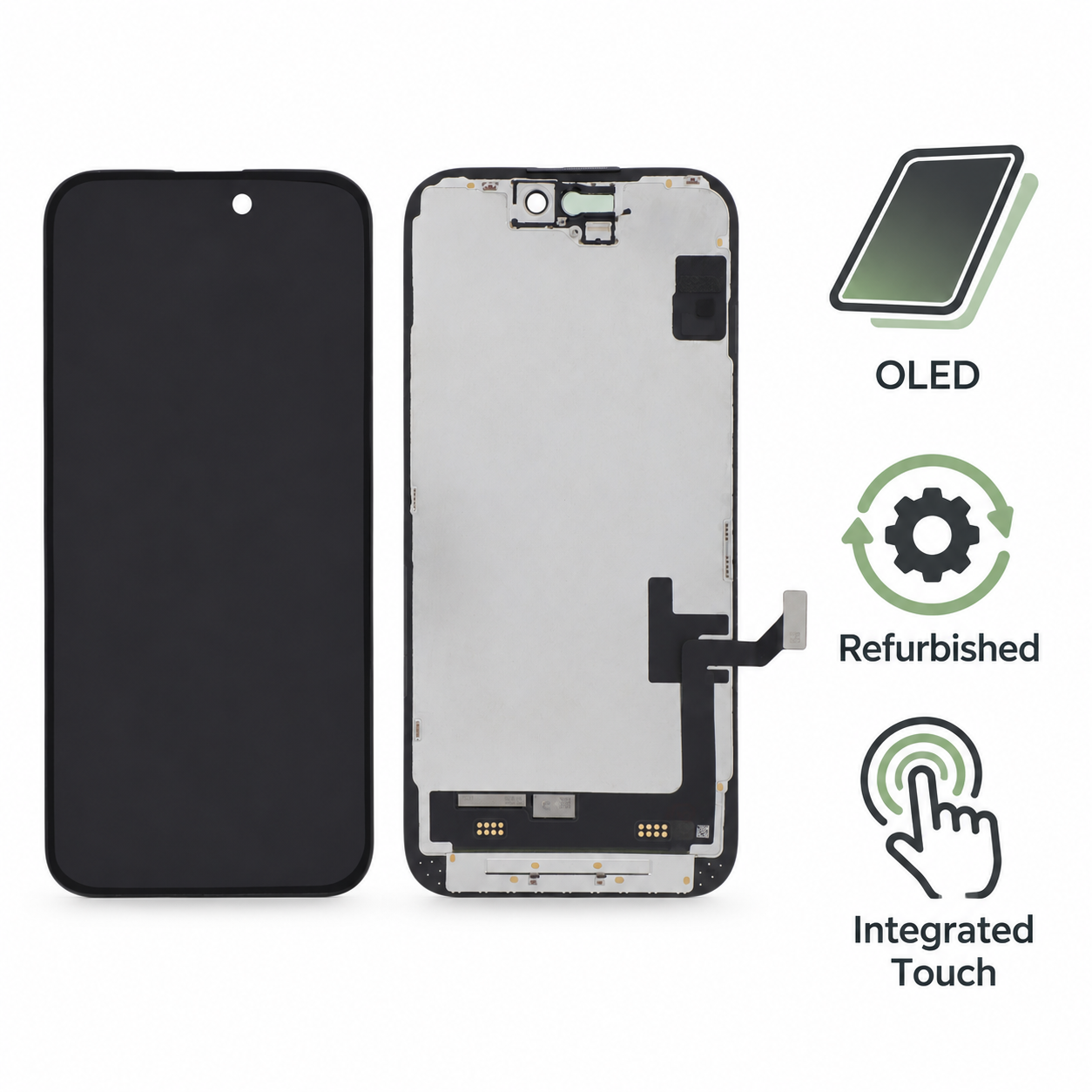 Display OLED original Recondiționat iPhone 15