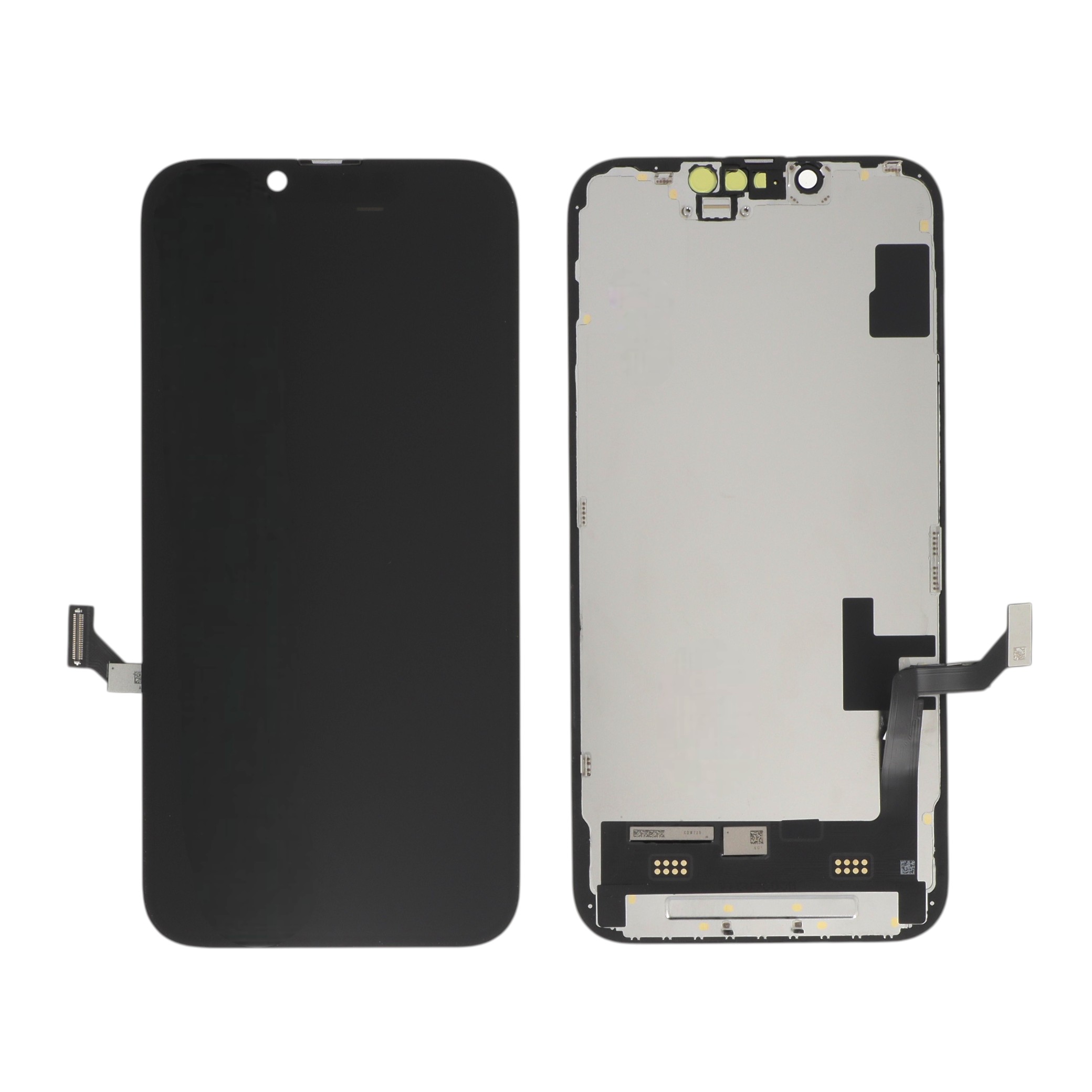 Display complet Soft OLED PRIME pentru iPhone 14, vedere față și spate