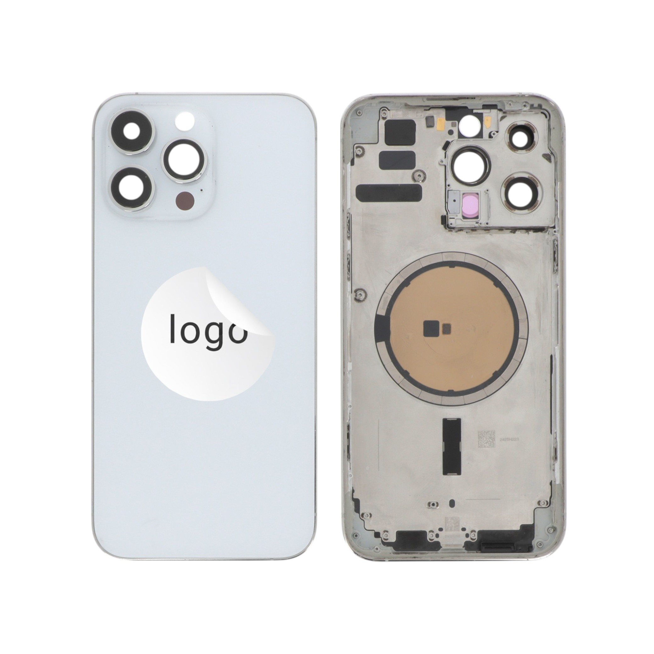 Back Cover Iphone 14 Pro Max Argintiu Premium Grad A