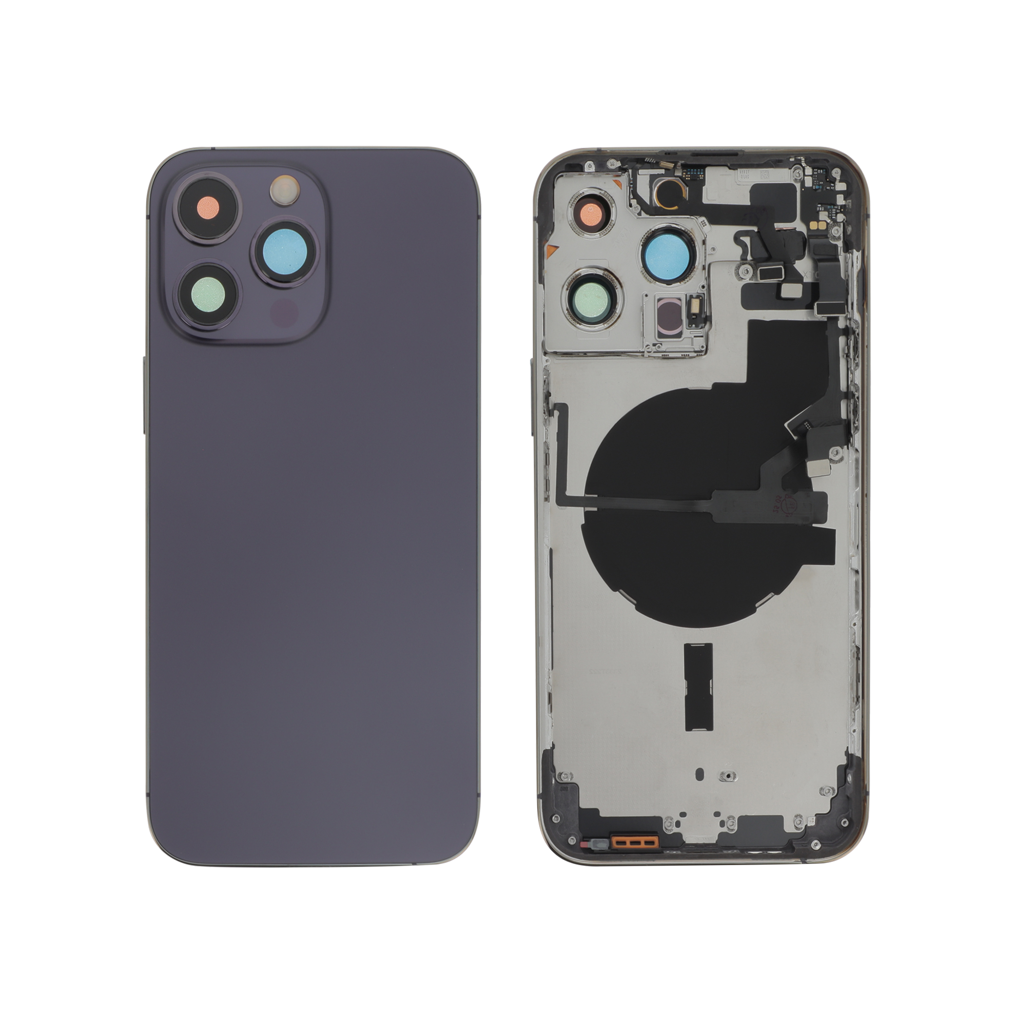 Carcasă completă Intense Violet pentru iPhone 14 Pro Max cu MagSafe fara logo