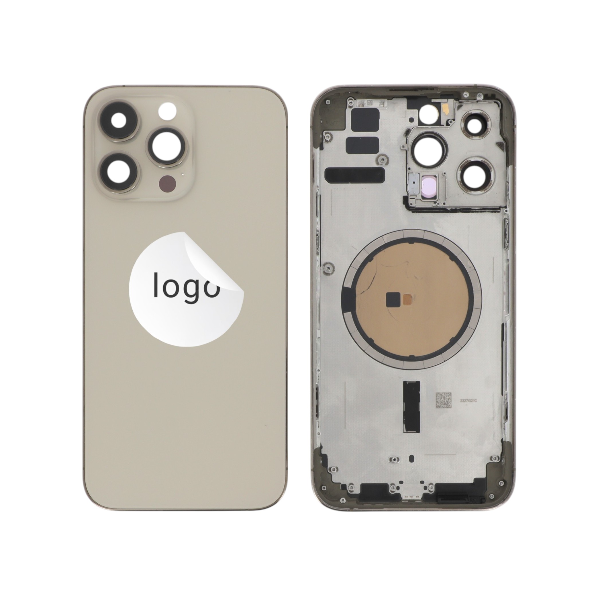 Back Cover Iphone 14 Pro Max Auriu Premium Grad A