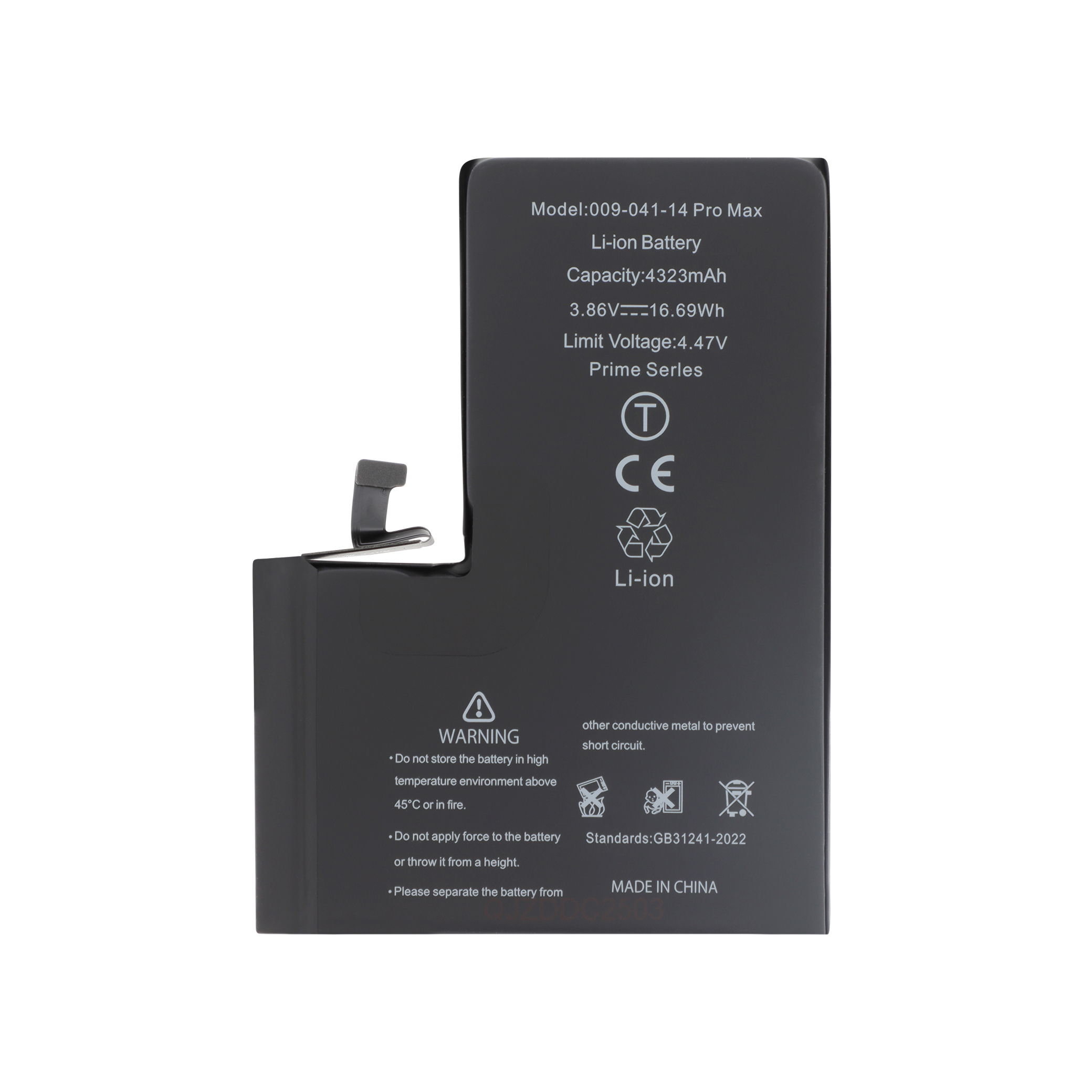 Baterie iPhone 14 Pro Max Ti Prime Plug & Play cu diagnoză