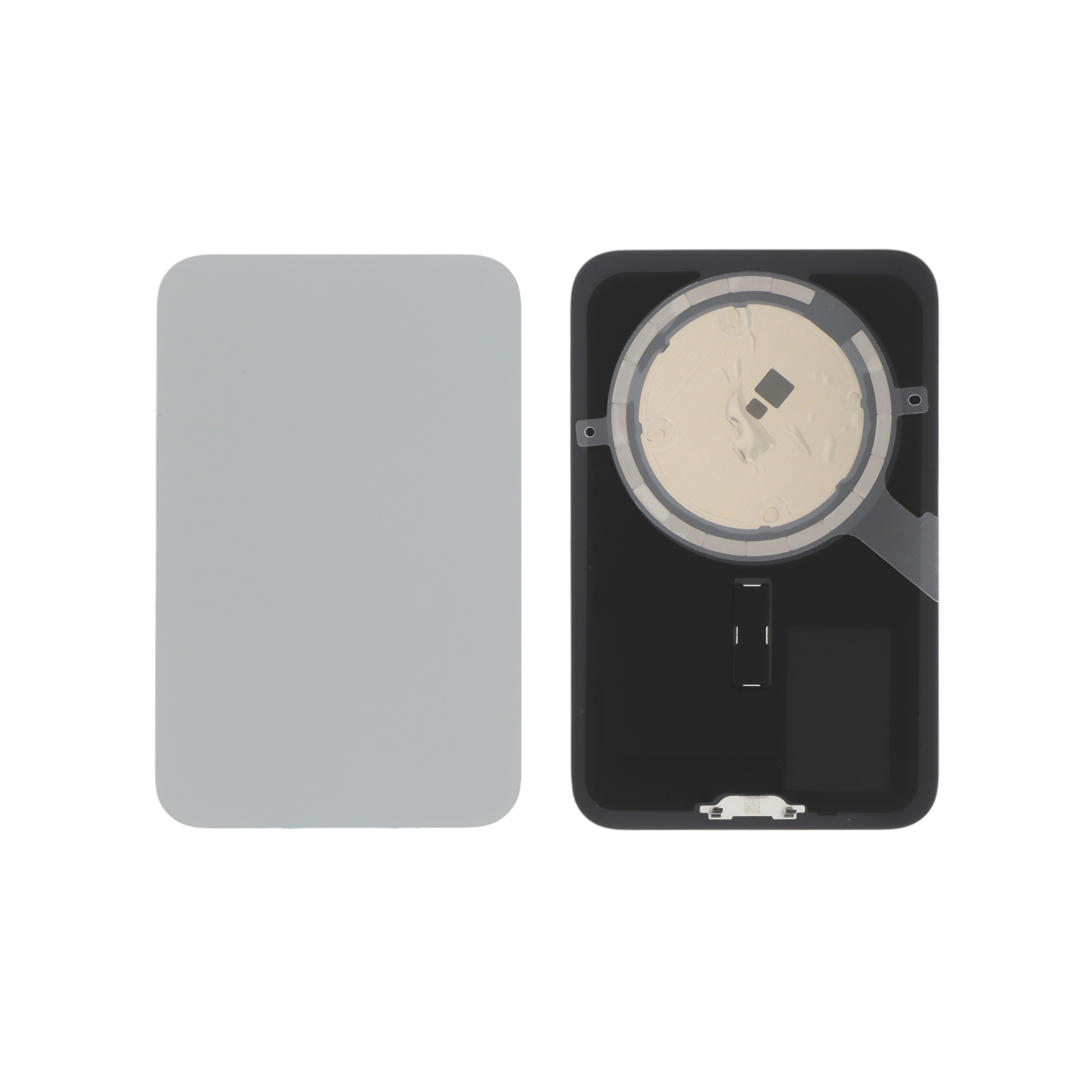Capac spate Silver iPhone 17 Pro Max fara logo