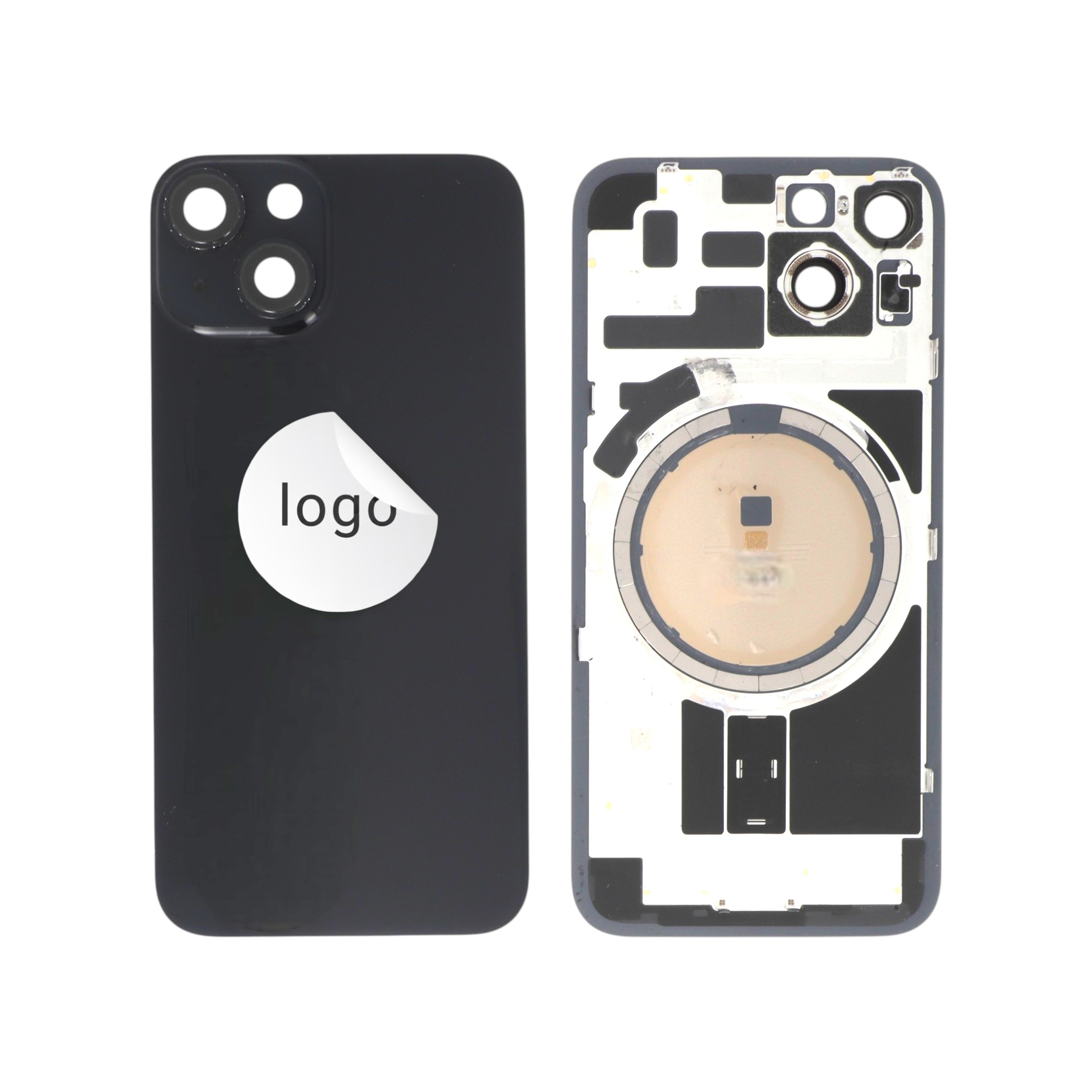 Sticlă capac spate Midnight iPhone 14 OEM Pulled Grade C
