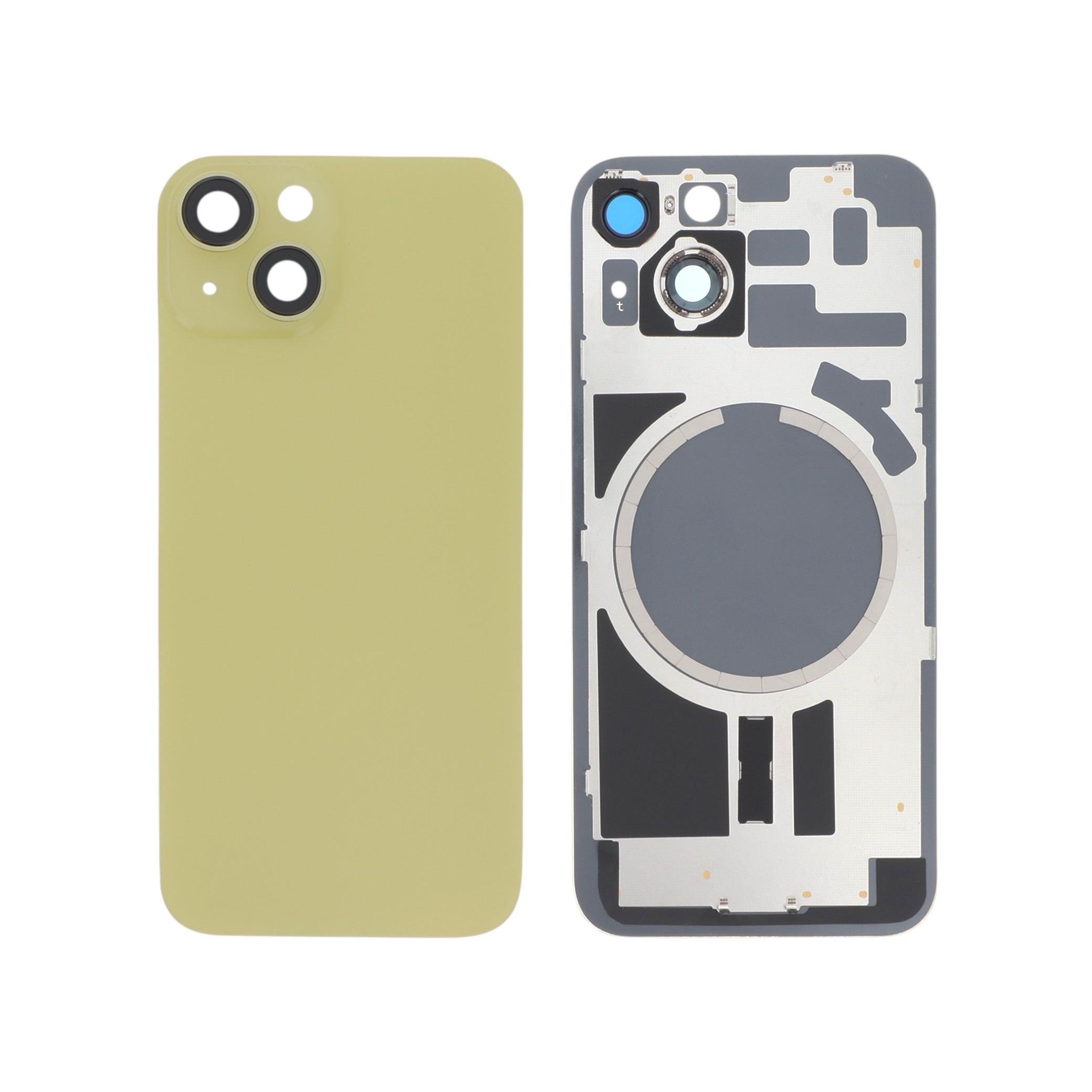 Carcasă completă complet Yellow cu MagSafe fara logo iPhone 14